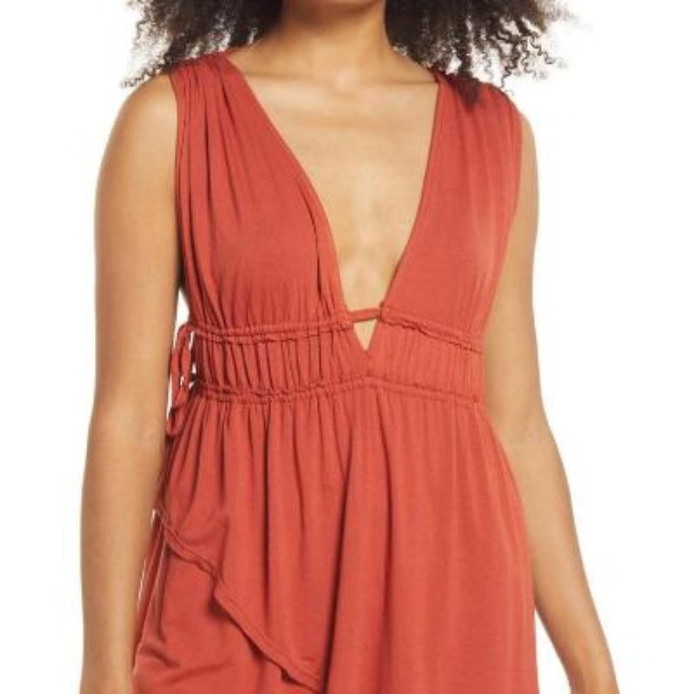 SOLD Free People Aries Plunge Neck Tank Top Sz M NWT - Picture 10 of 11